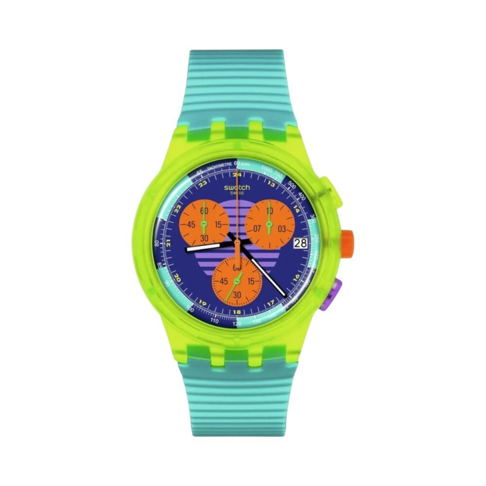 RELOJ SWATCH SUSJ404 NEON VERDE