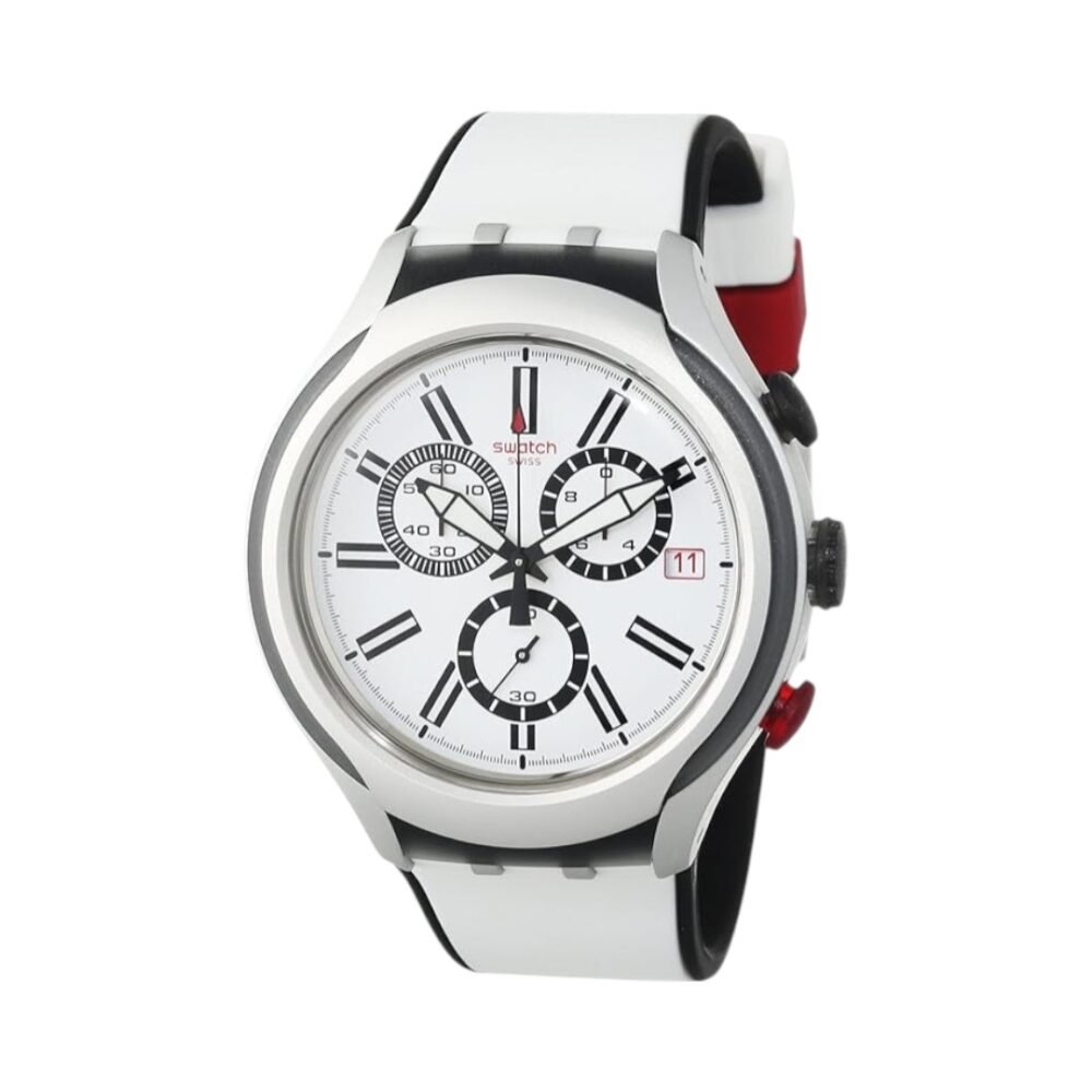 RELOJ SWATCH YYS4005 CRONOGRAFO BLANCO