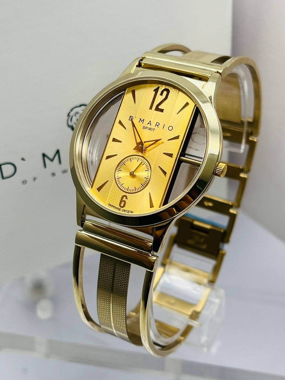 RELOJ D MARIO ZE1169 PULSO ESQUELETO