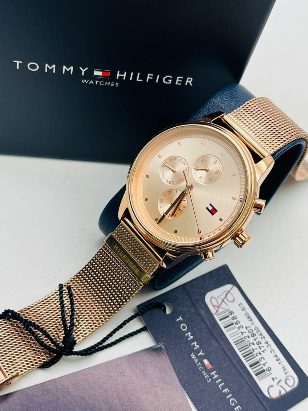 RELOJ TOMMY 1781907 PULSO MALLA ORO ROSA (Copy) - Image 2