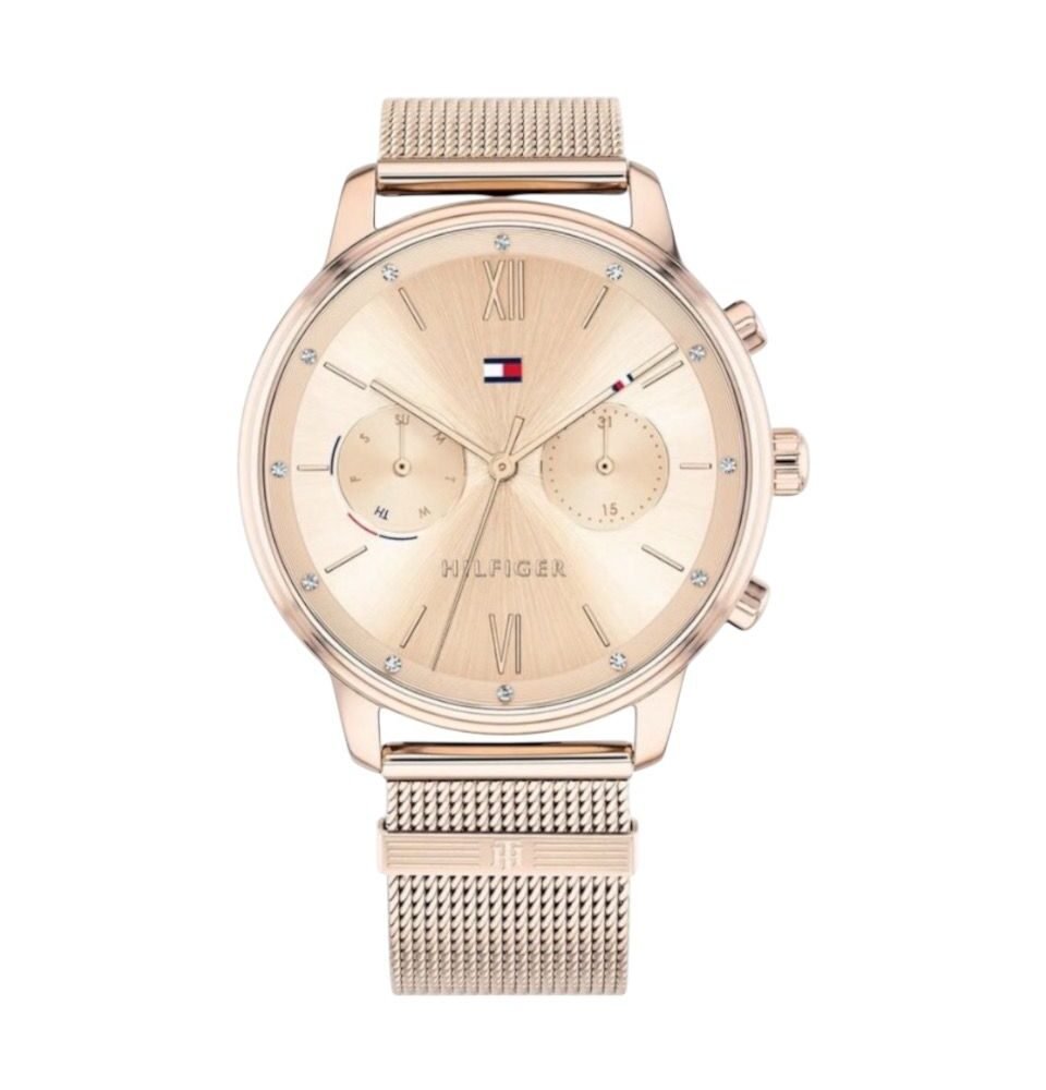 RELOJ TOMMY 1782303 PULSO MALLA ORO ROSA