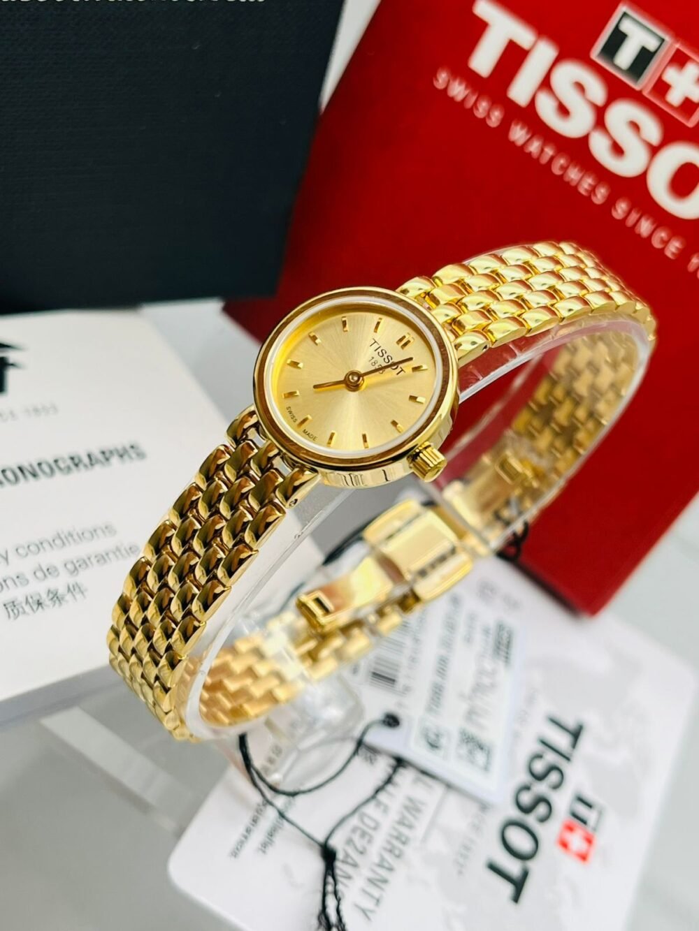 RELOJ TISSOT T0580093302100 DAMA JOYA DORADO - Image 2
