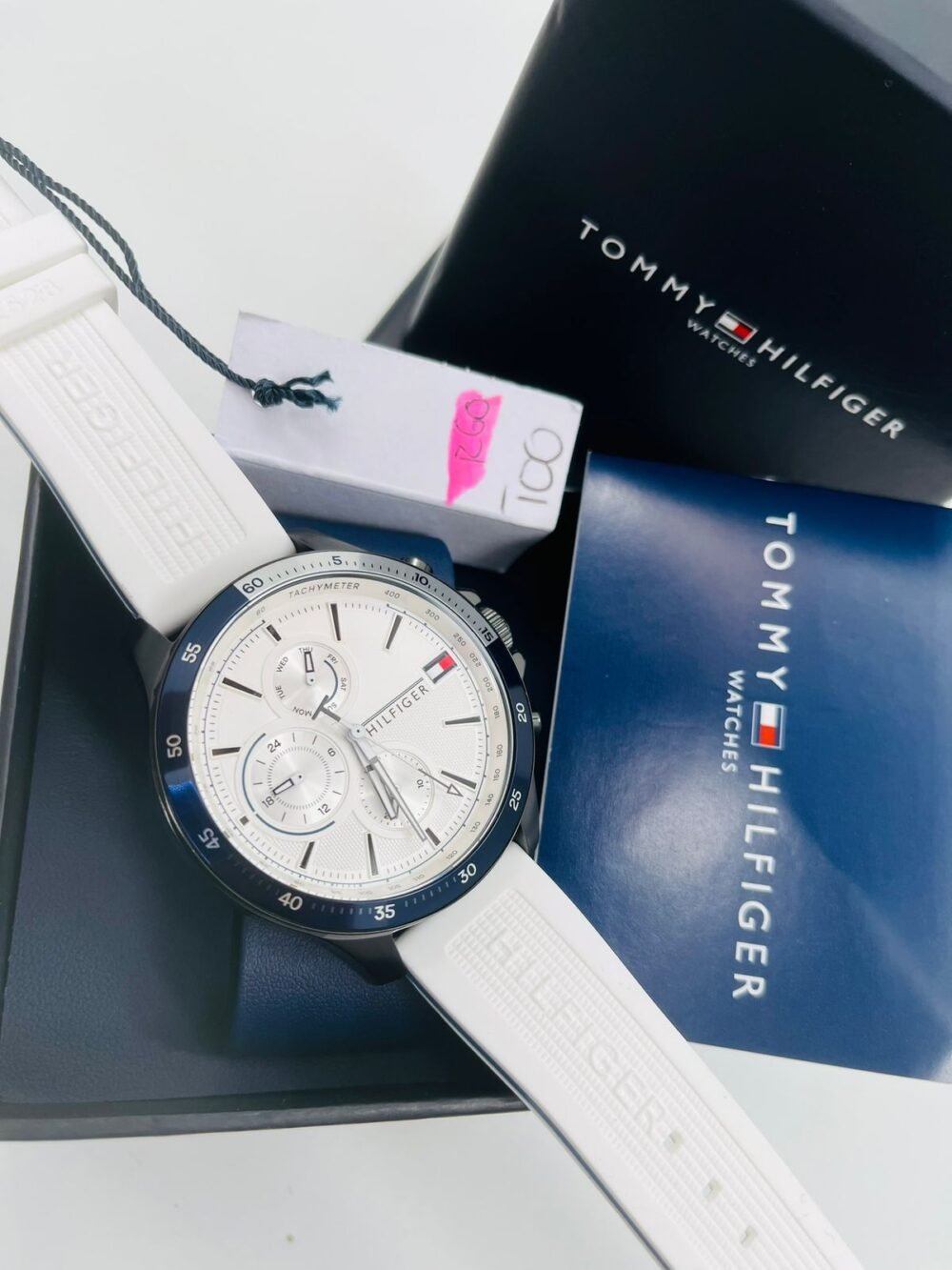 RELOJ TOMMY 1791723 PULSO SILICONA BLANCO - Image 2