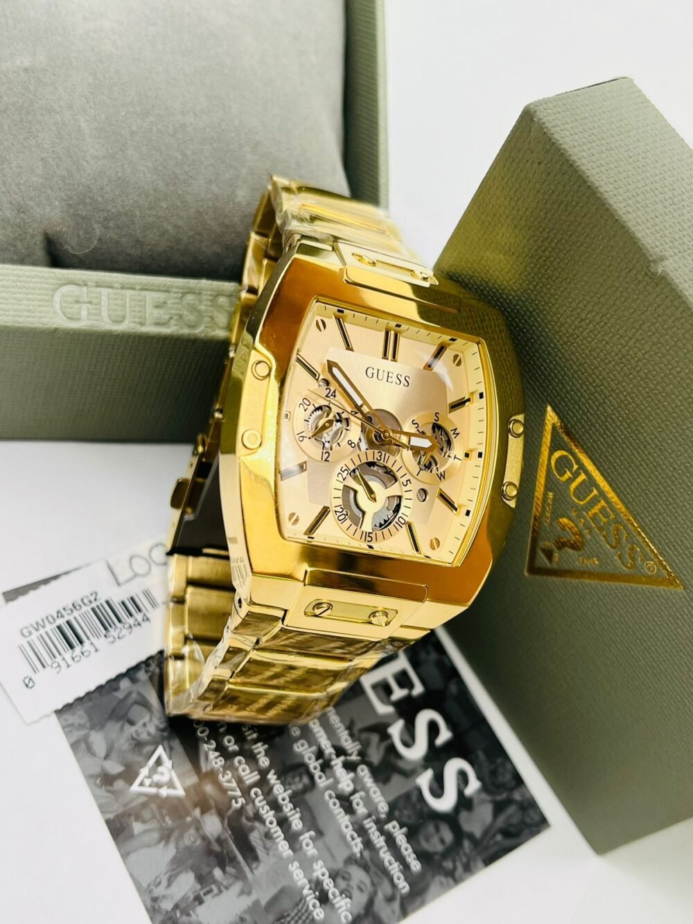 RELOJ GUESS GW0456G2 CUADRADO ACERO - Image 2