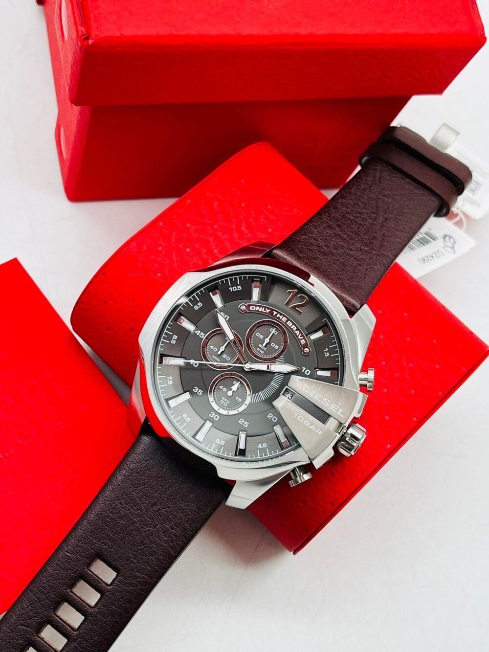 RELOJ DIESEL DZ4290 CAJA EN ACERO PULSO CUERO - Image 2