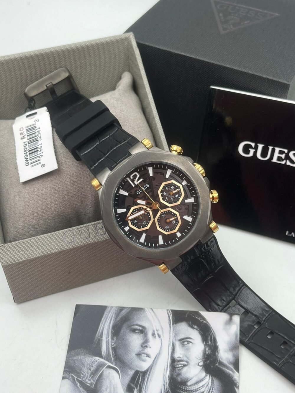 RELOJ GUESS GW0492G1 PULSO SILICONA - Image 2