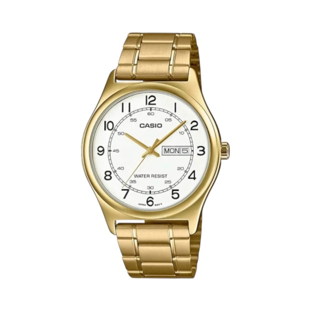 RELOJ CASIO MTP-V006G-7BUDF DOBLE CALENDARIO