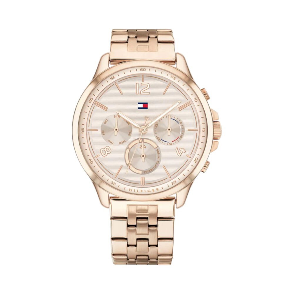 RELOJ TOMMY HILFIGER PARA DAMA EN ACERO ORO ROSA